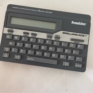 Franklin spelling Ace SA 98-a linguistic spelling‎ technology